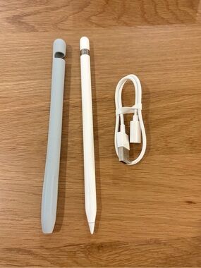 Apple Pencil (1st Generation, Like New) with Case + Charging Adapter